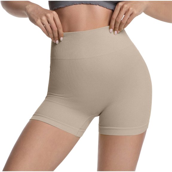 Annhoo Biker Shorts for Women High Waisted Seamless Yoga Leggings Summer Casual Athletic Jogger Shorts