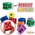 thumbnail image 3 of Playbees Foam Dice Set - Ignite Imaginations, Boost Math Skills, Perfect for Gifts and Parties (36 Pack), 3 of 5