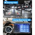 thumbnail image 4 of Rimoody Autoestéreo para Carro de 7 Pulgadas con Pantalla Doble DIN, Cámara Trasera de 12 LED y Controles del Volante, Estéreo Multifuncional para Automóvil, 4 of 5