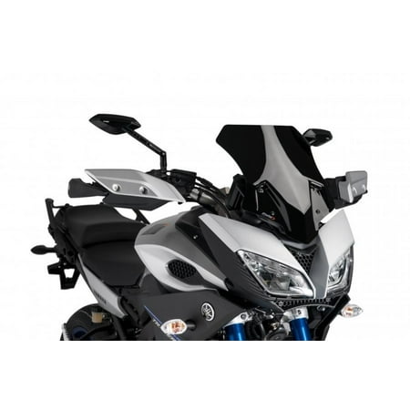 Puig Black Racing Windscreen - PUIG 7645N Racing Windscreen - Black
