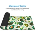 thumbnail image 4 of Gaming Mouse Pad Green Avocado Pattern Large NonSlip Rubber Base Ideal for Gaming and Office Use Add a Fresh and Stylish Touch to Your Desk (11.8"x31.5"), 4 of 6