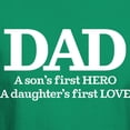 thumbnail image 3 of CafePress - Dad A Son's First Hero Dark T Shirt - Men's Classic Graphic Cotton T-Shirt, 3 of 4