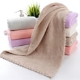 thumbnail image 2 of Toallas de baño súper absorbentes para adultos, toallas grandes para baño, cuerpo, Spa, deportes, Toalla de microfibra de lujo, 2 of 7