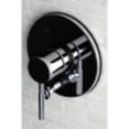 thumbnail image 2 of Kingston Brass KB86910DLLST Pressure Balance Valve Trim Only Without Shower and Tub Spout, Polished Chrome, Polished Chrome, 2 of 5
