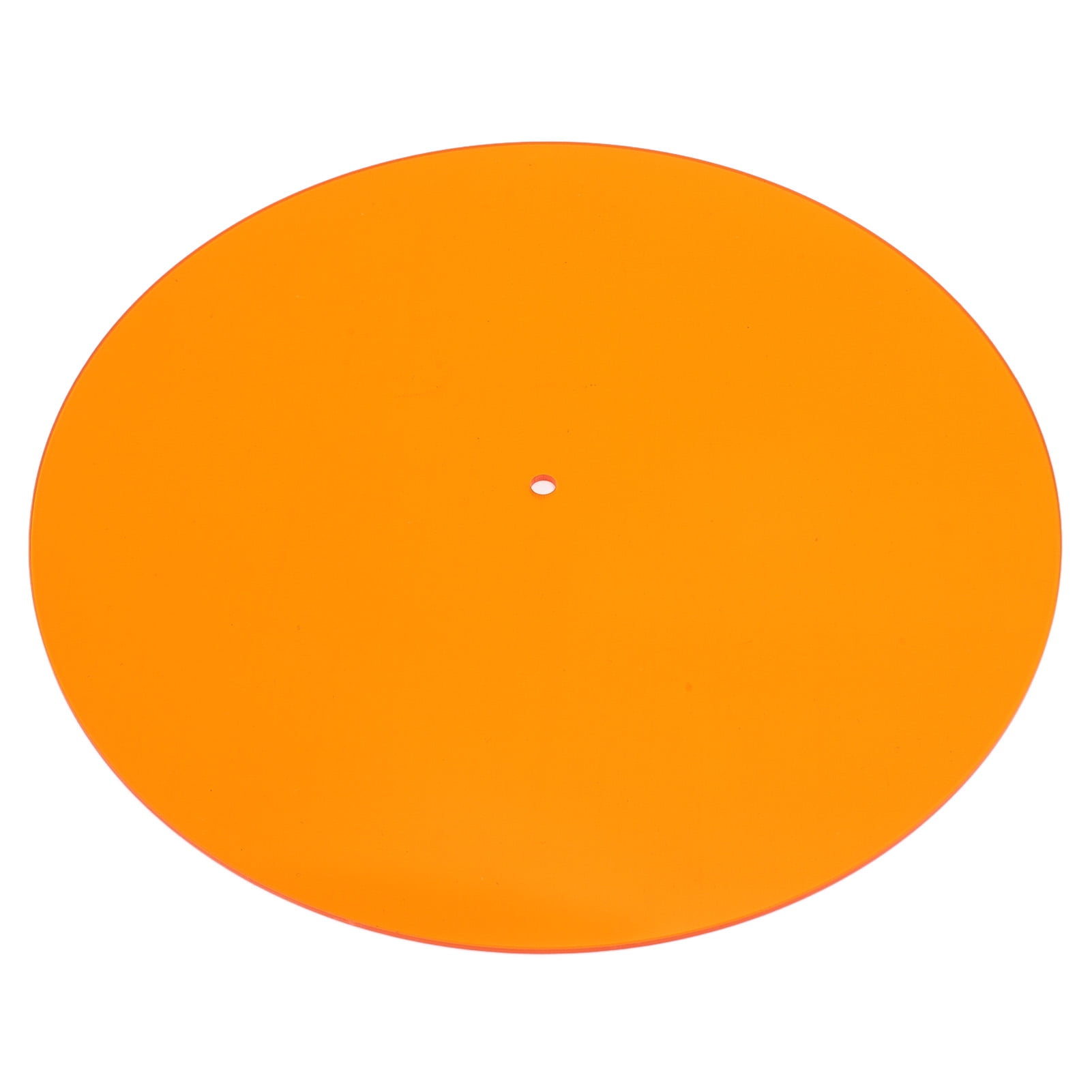 Slipmat Acrylique Pour Platine Vinyle 12 Pouces - Améliore La Qualité Sonore, Réduit Statique Et Bruit - Blanc