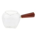 thumbnail image 4 of Tetera de vidrio DYNWAVEMX resistente al calor 250 ml con mango de madera, 4 of 8