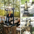 thumbnail image 5 of Firewood Kindling Splitter Racker Ornament Log Wood Cutter Xmas Home Decor Gift, 5 of 5
