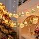 thumbnail image 1 of Luces Led Ganfancp Luces Intermitentes Cuerda Árbol de Navidad Diseño de Papá Noel 1X Cuerda de Luces, 1 of 7