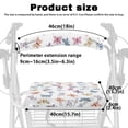 thumbnail image 6 of HELLHERO Seat & Back Covers Removable and Washable Non-Slip Cover Walker Covers & Tropical Plants Stain Proof for Breathable, 6 of 7