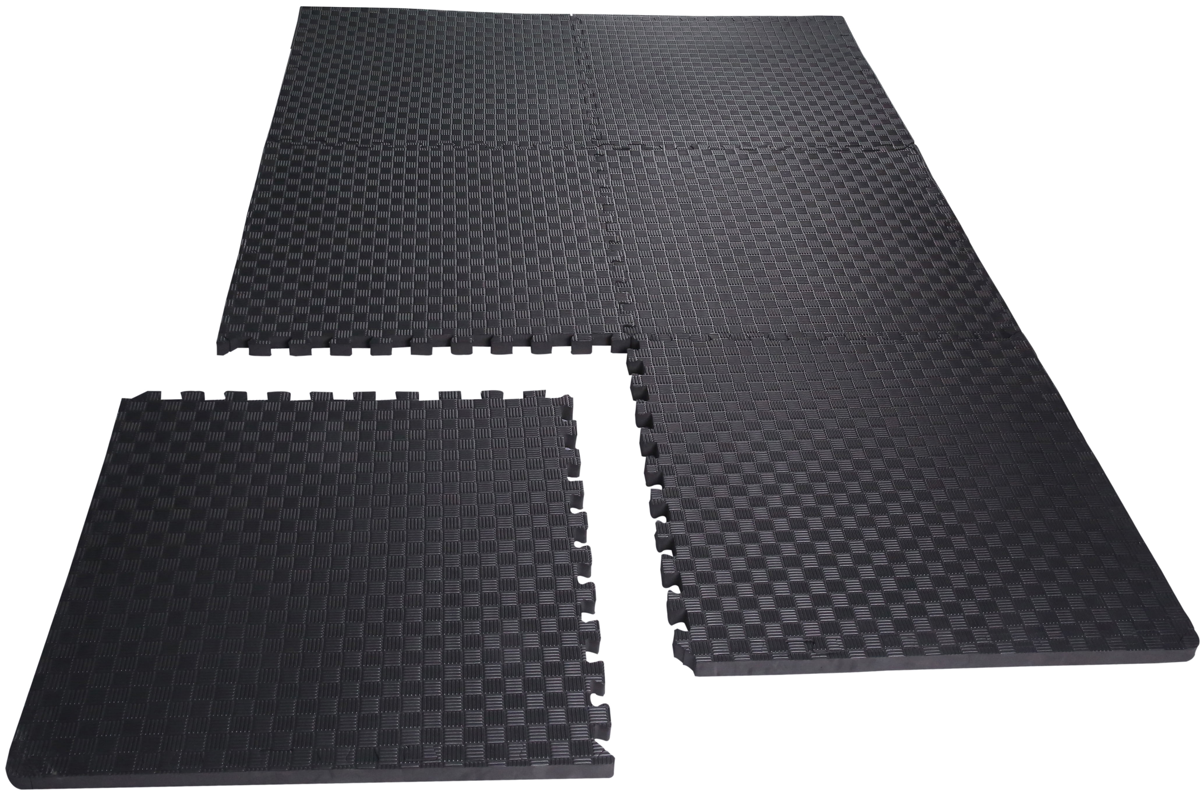 Marcy EVA Foam Interlocking Flooring Mat High Density Non-Slip Tiles for  Fitness Equipment, Workout Cushion and Floor Protection