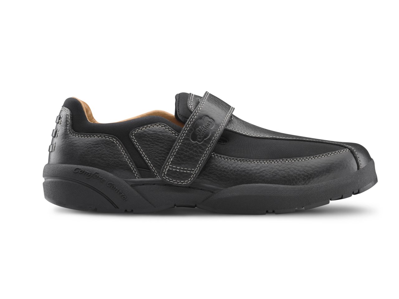 Dr. Comfort Douglas Men's Casual Shoe - Black - image 4 of 7
