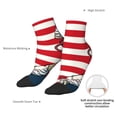 thumbnail image 6 of Pofeuu American Astronaut Runs Forward Print 30cm Socks, Adult Running Hiking Socks for Youth and Adult, 6 of 7