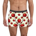 thumbnail image 2 of Goofa Fruit Apples Printed Men's Boxer Briefs Underwear, Moisture-Wicking Underwear, Trunk,Soft and Breathable Cotton Underwear-X-Large, 2 of 9