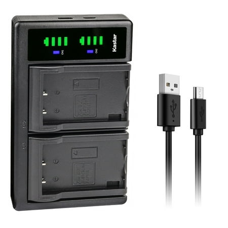 Kastar LTD2 USB Battery Charger Compatible with Olympus BLS-50  PS-BLS50  BLS-5  PSBLS5 Battery  Olympus E-400  E-410  E-420  E-450  E-600  E-620  E-PM1  E-PM2  Stylus 1  Stylus 1s Cameras