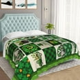 thumbnail image 6 of Yibo Thanksgiving Day Sunflower Pumpkins Blanket Flannel Soft and Comfortable Anti-static Bed Sofa Blanket, 6 of 8