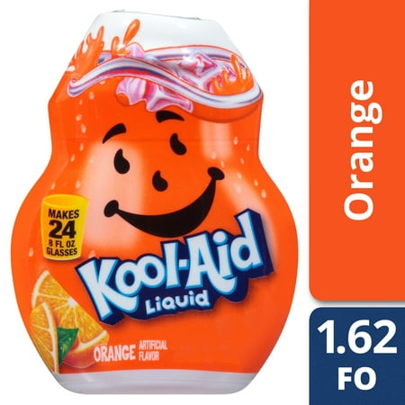 Kool-Aid Orange Liquid Drink Mix, Caffeine Free, 1.62 fl oz (Best Kool Aid Flavors To Mix Together)