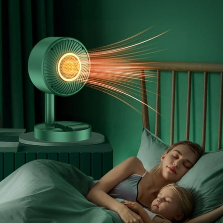 

LILELIS New Candle Powe Heater Household Heater Folding Portable Fan Electric Heater Fast Heating Bathroom Electric Heater Desktop Office Suitable For Keeping Warm In Winter Gifts