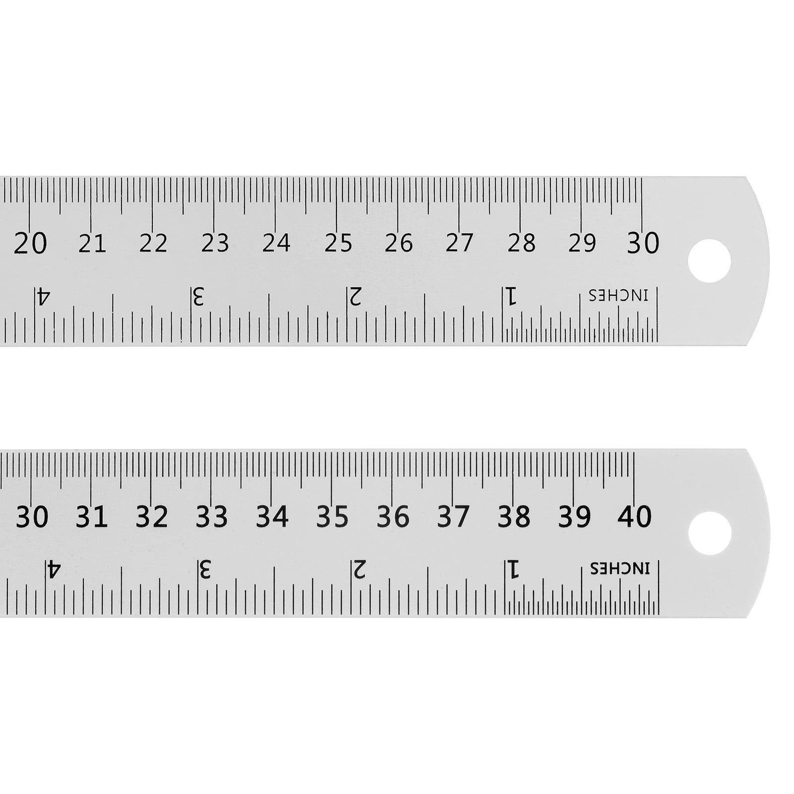 Steel Ruler 30cm 12 Inch 40cm 16 Inch Metal With Conversion Table 2 inches-to-mm-change-inches-to-millimeters-online
