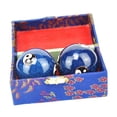 thumbnail image 2 of facefd Baoding Training In One Baoding Box 2pcs/set Health Fatigue Refresh Mind Baoding With Box Reduce Baoding Balls Box Red Blue Tai Chi, 2 of 9