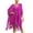 Hot Pink, variant on yillto Wonens Cover up Summer Beach Protection Casual Cover Shirt Bikini Swimsuit Cover-Up Knit Tops
