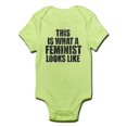 thumbnail image 1 of CafePress - This Is What A Feminist Looks Like Body Suit - Baby Light Bodysuit, 1 of 1