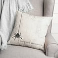 thumbnail image 3 of Creative Products Look Behind You Spider 16 x 16 Spun Poly Pillow, 3 of 3