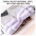 thumbnail image 3 of Diadema elástica Zhivalor para el pelo de mujer forro polar de coral, 3 of 5