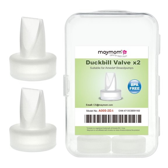 Maymom Breast Pump Valve Compatible with Ameda Mya Joy Purely Yours, 2 Count