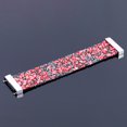 thumbnail image 1 of Irregular Stone Crystal Wrapped Wristband Bracelet Wide Cuff Bangles for Women, 1 of 6
