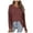 Red, variant on Aayomet Shirts for Women 2024 Women's Long Sleeve Pullovers Cowl Neck Tunic Shirt Casual Sweatshirt Tops,Red M