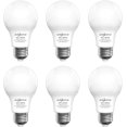 thumbnail image 1 of SHINESTAR A19 LED Light Bulb, 60 Watt Light Bulbs 5000K Daylight White, E26 Standard Base, Non-Dimmable, 6-Pack, 1 of 8