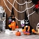 thumbnail image 3 of Blue Muñeco de peluche fantasma de Gnomo de Halloween hecho a mano decoraciones de Tomte escandinavo enano, 3 of 4
