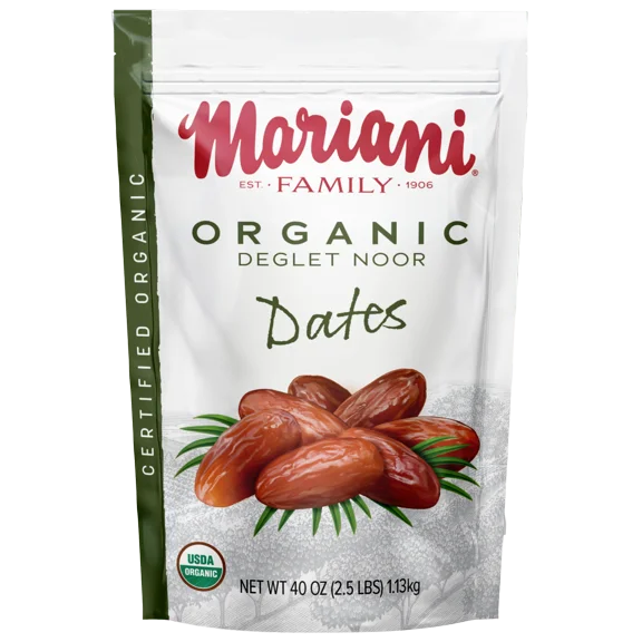 Mariani Organic Deglet Noor Pitted Dates, 40 oz