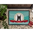 thumbnail image 3 of Caroline's Treasures BB1537MAT French Bulldog Merry Christmas Door Mat, Indoor Rug or Outdoor Welcome Mat 18x27 Doormat, 3 of 4