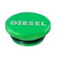 thumbnail image 1 of Coche Diesel Combustible Tanque Tapa Cubierta Aleación Aluminio Verde Magnético, 1 of 1