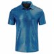 thumbnail image 1 of pstuiky Mangas cortas para hombre, Camisa de manga corta con botones y cuello abatible con purpurina de color liso para hombre camisetas de hombre l, 1 of 5