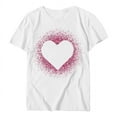 thumbnail image 4 of Birdeem T-Shirt Blouse à Manches Courtes à Col Rond Imprimé pour Femmes, Coupe Ample, 4 of 12