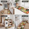 thumbnail image 5 of Pioneer Flower Floral Print Pattern Kitchen Rugs Sets Of 3,Kitchen Runner Rugs Non Skid Washable,Decorative Kitchen Floor Mats for Kitchen,Sink,Laundry,17X30 Inch + 17X47 Inch + 17X59 Inch, 5 of 6