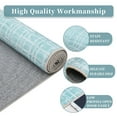 thumbnail image 4 of HOMERRY Area Rugs 8' x 10' Area Rug for Living Room Modern Plaid Washable Bedroom Non-Slip Carpet for Home Decor, Mint Green, 4 of 7