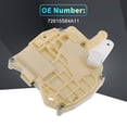 thumbnail image 4 of Motor de actuador de bloqueo de puerta eléctrica para el lado del pasajero trasero derecho de Honda Accord 1998-2002 No.72615S84A11 Beige, 4 of 7