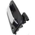 thumbnail image 2 of Replacement REPF462112 Exterior Door Handle Compatible with 2006-2008 Lincoln Mark LT 2004-2014 Ford F-150 Front, Left Driver Black bezel with chrome lever, 2 of 3