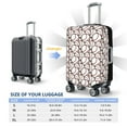 thumbnail image 6 of Haiem Cute Baseball Luggage Cover Printed Suitcase Covers for Luggage Elastic Washable Suitcase Protector Fits 18-32 Inch Luggage-Small, 6 of 9