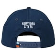 thumbnail image 3 of Unisex Live Breathe Futbol Navy New York City FC Monogram Snapback Hat, 3 of 4