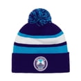 thumbnail image 2 of Purple Orlando Pride Cuffed Knit Hat with Pom, 2 of 2
