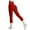 Red, variant on Women's Second-Skin Feel Sculpting Leggings, Butt Lifting Workout Pants, Side Pocket Yoga Tights, Running Cycling Fitness Pants, Seamless Textured Compression Wear Red