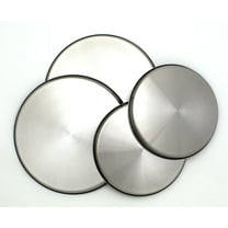 Range Kleen 550-4 Stainless Steel 4 pack Burner Kovers, 2 Large and 2 Small