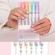 thumbnail image 1 of Highlighter Pen Set Border Pen 6 Colours Highlighter Set With Different Shapes Highlighters Markers Coloured Pens 5ml, 1 of 3