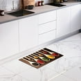 thumbnail image 3 of Kitchen Rugs, Staron 2026 Vintage Floral Absorbent Non-Slip Kitchen Mat, Cushioned 0.4 Inch Thick PVC Backing Runner for Sink Laundry Office Machine Washable, 3 of 3
