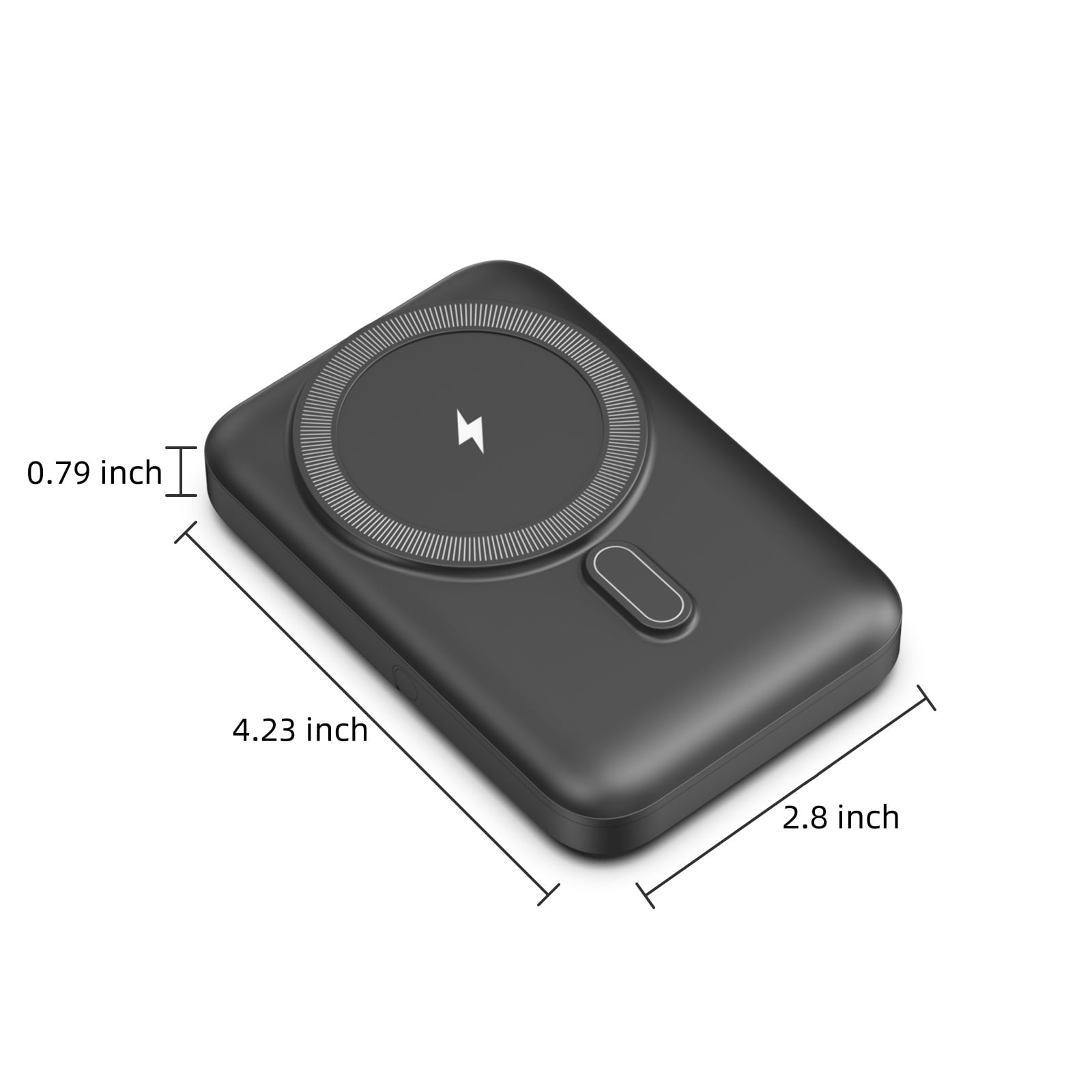 NIGOE Magnetic Wireless Power Bank 10000mAh Portable Charger 22.5W Fast Charging with LED Display, Dual-Bracket Compatible for iPhone 16/15/14 Series