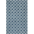 thumbnail image 2 of SAFAVIEH Cambridge Leonard Geometric Wool Area Rug, Navy/Ivory, 5' x 8', 2 of 8